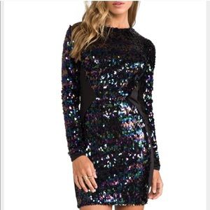 Dress the Population Sequined Dress